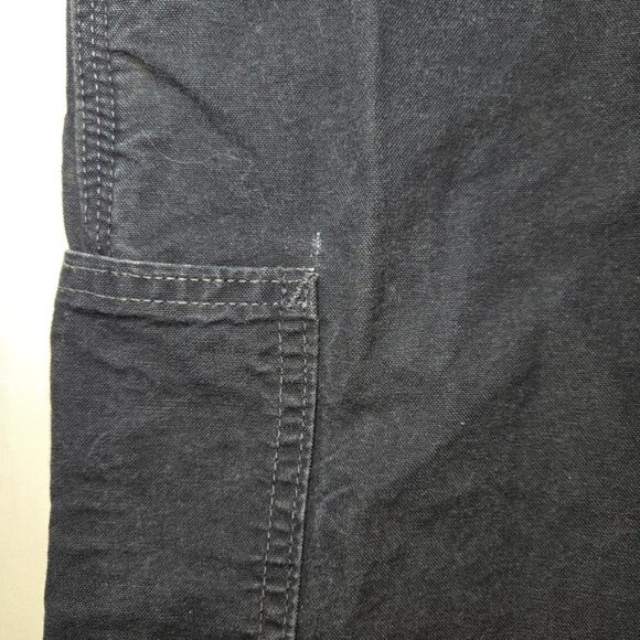 Carhartt Utility Work Pants Loose Mens 36x32 (~34x27) Carpenter B151 BLB Blue - Picture 3 of 8